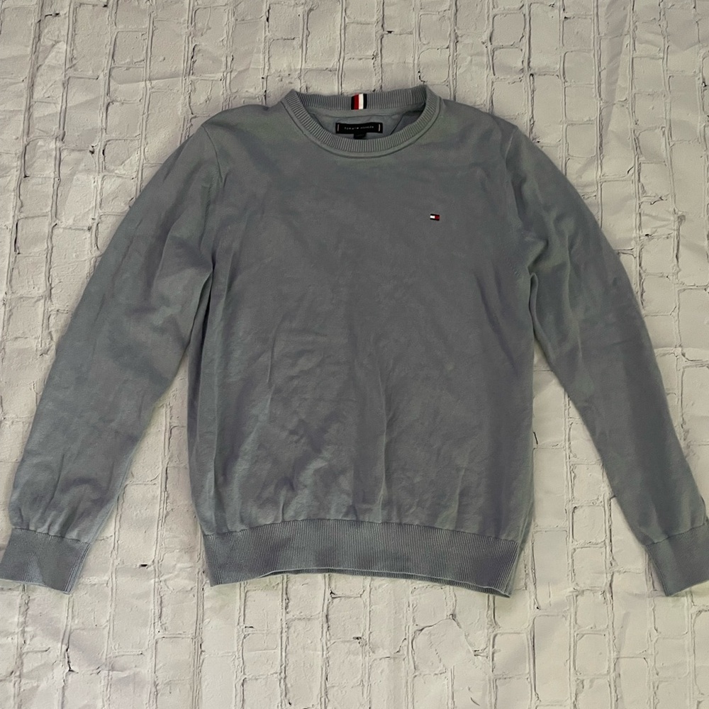 Tommy Hilfiger Large Gray Men's Sweater